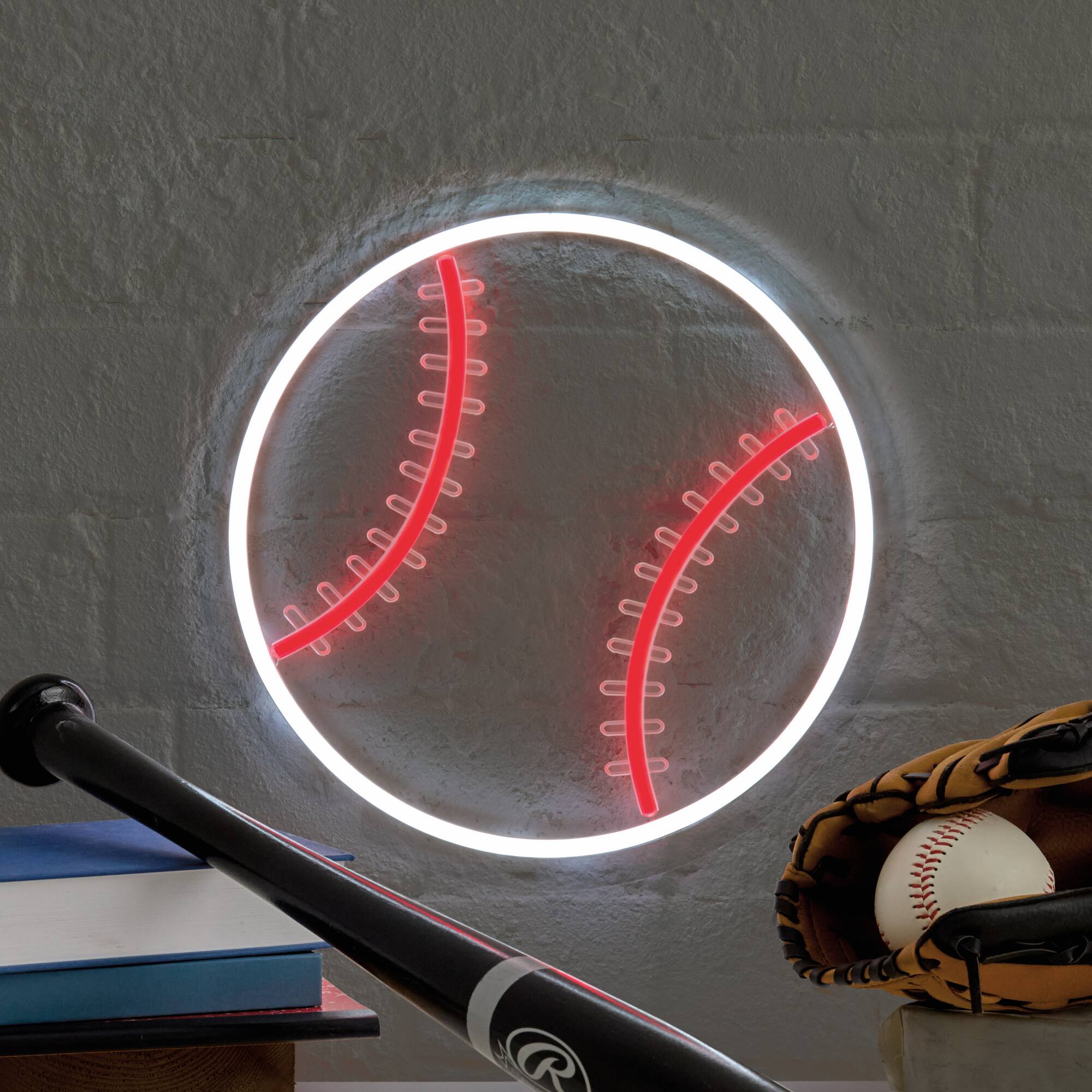 12" Baseball Neon Light Décor by Celebrate It™